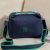 2022 New Ins Women's Bag Solid Color Canvas Bag Large Capacity Simple Korean Style One Shoulder Literary Crossbody Bag Cosmetic Bag