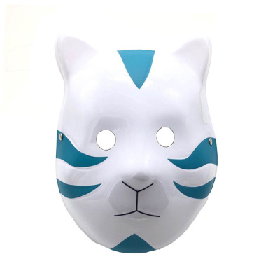 Naruto Mask Anime Wooden Leaf Dark Fox Face Cat Cosplay Props Factory Direct Sales Party Mask