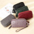 New Fashion Long Clutch Women's First Layer Cowhide Embossed Mother Clutch Leather Triple Zipper Long Wallet