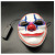 Halloween Payday2 Clown Luminous Mask Factory Direct Sales Dance Party Supplies Luminescent Light Horror Mask