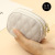 First Layer Cowhide Rhombus Small Clutch Wallet Keychain Coin Bag Storage Bag Double Layer Zipper Genuine Leather Coin Purse Female