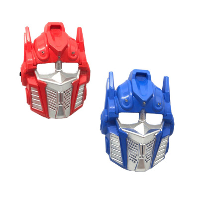 Transformers Luminous Mask Cosplay Children's Day Supplies Popular Factory Direct Sales Cartoon Led Mask