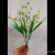Factory Direct Sales Practical Simulation Plastic Flowers 5 Fork 30 Head Mini Bud Shooting Props Indoor and Outdoor Decoration DIY Flower Arrangement