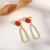 Triangle Tassel Ear Clip No Pierced Senior Special-Interest Artistic Retro Socialite Ear Hanging Light Luxury High Quality Earrings Wholesale