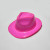 Factory Direct Supply Luminous Western Cowboy Hat Fedora Hat Stage Performance Cool LED Multi-Color Colorful Luminous Hat