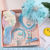 Children's Hair Bow Barrettes Mermaid Princess Headdress Hairpin for Girls Three-Dimensional Comb Set Gift Box