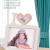 Haotao Photo Frame Cf2083 Love 7-Inch Photo Frame (2 Colors) Cute Shape Photo Frame and Picture Frame Studio Gift