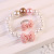 [New] Children's Necklace Bracelet Earrings Set Cartoon Resin Butterfly Decorations Girls Princess Jewelry