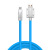 New Geek Zinc Alloy Liquid Anti-Silicone Data Cable Bold 6.0 Machine Customer Line for IOS Android Typec
