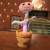Best-Seller on Douyin Mushroom-Shaped Haircut Giraffe Little Dinosaur Electric Doll Can Swing, Dance, Sing and Learn to Speak