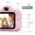 Puqing Double Photo Foreign Trade Supply X200 Calf-Shaped Silicone Case Single Camera Blue Pink Two-Color Optional Toy