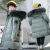 2022 New Boy's down Jacket Long below the Knee Thickened Korean Style Western Style Children's Mid-Length Big Fur Collar Winter Coat