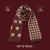 Red Christmas Gift New Artificial Cashmere Scarf Women's Winter Shawl Thickened Trendy All-Match Scarf Wholesale Ins