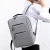 Backpack Men's USB Rechargeable Oxford Cloth Backpack Women's 15.6-Inch Casual Business Travel Laptop Bag Printable Logo