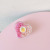 Love Box Candy Color Rubber Band Elastic Female Children Hair Band Disposable Small Hair Tie Hair Rope Hair Accessories