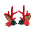Clips Hair Accessories Decorations Christmas Hat Girl Head Clip Cartoon Christmas Tree Side Clip Hairpin Headdress Clip