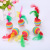 Pet Cat Toy Ball Rainbow Ball plus Feather Eva Colorful Ball Cross-Border Factory in Stock Wholesale Pet Supplies
