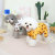2022 Bear Belly Contracting Four Pants Cotton Fabric Printed Lining Dog Clothes Autumn and Winter Warm