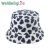 Men's and Women's Japanese, Korean, European and American Cross-Border Bucket Hat Street Heart Printing Sun Protection Sunshade Seaside Travel Mountaineering Bucket Hat