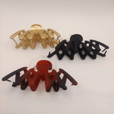 Korean Ins New Dongdaemun Spider Grip Stylish Hair Accessories Headdress Foldable Adjustable Small Hair Grip Hair Band