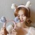 Korean Deer Headband Plush Cute Face Wash Headband Makeup Mask Online Influencer Cute Hair Fixer Headband Headdress