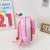 Kindergarten Cartoon Cute Little Dinosaur Schoolbag 3-5 Years Old Children Girl Lightweight Backpack Trendy Children Backpack