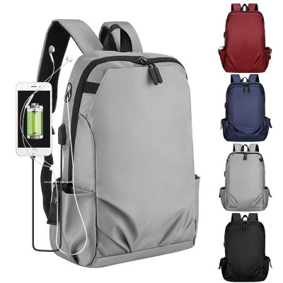 Cross-Border New Fashion Trendy Large Capacity Backpack Men 'S Multi-Functional Breathable Lightweight And Wear-Resistant USB Computer Bag
