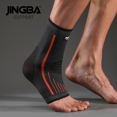 JINGBA SUPPORT 9047B High Elastic Ankle Support Brace Basketball support Compression ankle guard socks ankle sleeve