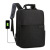 Backpack Men's 15.6-Inch Computer Bag Women's USB Rechargeable Backpack Portable Large Capacity Commuter Backpack