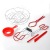 Hz532 Jam Canned Kitchen Gadget 7-Piece Thermal Insulation Can Clamp Cabas Set Canning Kits