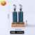 Oiler Glass Bottle Stainless Steel Leak-Proof Bottles for Soy Sauce and Vinegar Kitchen Spice Bottle Oiler