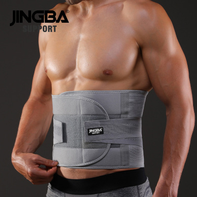 JINGBA SUPPORT 7052 2022 New Color Best-Selling adjustable sweat waist trimmer customize lumbar belt Waist support