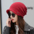 Hot Selling Autumn and Winter Hat Solid Color Duck Tongue Sleeve Cap Toque Female Casual Fashion All-Matching Short-Brimmed Hat Children
