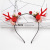 2021 New Christmas Antlers Headband Simulation Berries Branch Headband Funny Photography Christmas Headwear in Stock