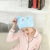 2178 Cartoon Bear Thickened Hair Drying Cap Super Water-Absorbing and Quick-Drying Towel Shower Cap Korean Style Hair-Drying Turban
