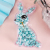 Children's Handmade DIY String Beads Materials Puzzle Toy Bracelet Necklace Accessories Making Gift Rabbit Shape