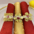 Napkin Ring Western Wedding Hotel Party Decoration Ornament Factory Direct Sales Self-Designed