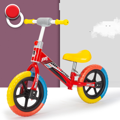 Balance Bike (for Kids) 2-6 Years Old Non-Pedal Sliding Bicycle Novelty Toy Toddler Riding Scooter