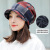 Factory Direct Sales Korean Hat Women's Autumn and Winter Peaked Cap Fleece-Lined Warm Pullover Cap Wind-Proof and Cold Protection Earflaps Cap Tide