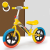 Balance Bike (for Kids) 2-6 Years Old Non-Pedal Sliding Bicycle Novelty Toy Toddler Riding Scooter