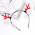 2021 New Christmas Antlers Headband Simulation Berries Branch Headband Funny Photography Christmas Headwear in Stock