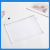 A4b5a5a6 Transparent Nylon File Pocket Office Large Capacity Mesh Durable Information Bag Portable Zipper Bag Storage