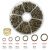 Circle Multicolor Broken Ring Jump Ring Hoop Box DIY Handmade Jewelry Accessories Closed Ring Factory Direct Sales