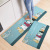 Modern Minimalist Kitchen Floor Mat Oil-Proof Stain-Resistant Erasable Washable Foot Mat Non-Slip Long Household Carpet