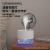 Summer Hot Sale Mini Water Cooling Fan Night Light Humidifying USB Charging Office Refrigeration Warm Color Light Little Fan