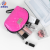 Korean Style New Cosmetic Bag Travel Portable Love Zipper Waterproof Portable Toiletry Bag Bath Pu Storage Bag Women