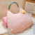 New Portable Pillow Blanket Nap Blanket Air Conditioning Blanket Girl Heart Cloud Handbag Storage Pillow and Blanket