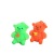 Inflatable Soft Rubber Hairy Ball Flash Bear Teddy Bear Squeezing Toy Hand Pinch Pressure Reduction Toy Stall Wholesale Factory