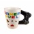 Creative Game Handle Ceramic Mug Color Letter Game Machine Rocker Ceramic Water Cup Cartoon Coffee Cup