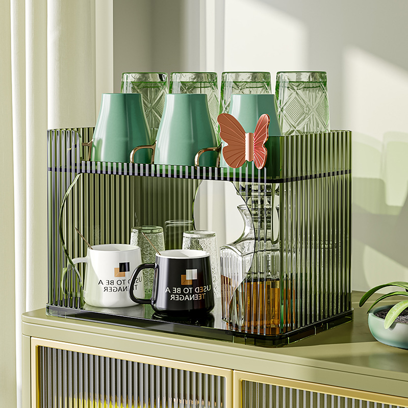 蝴蝶杯架